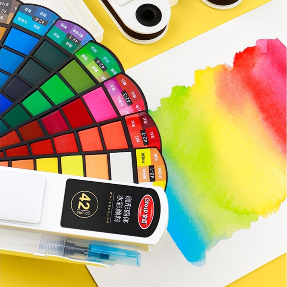 Set di colori ad acquerello pi - Watercolor Paint Set Solid Pigment recensione e prezzo