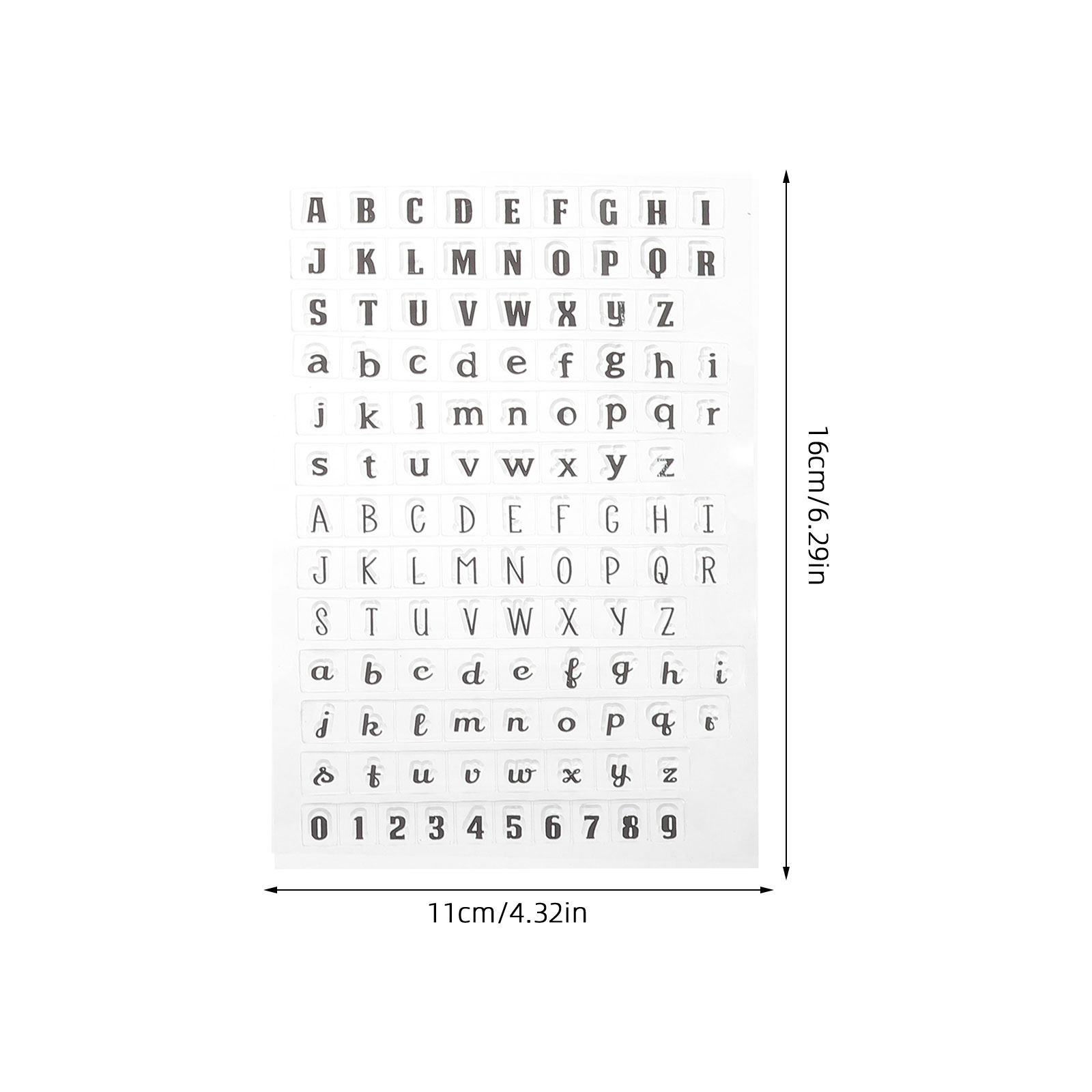Set di 4 timbri in silicone tr - Clear Silicone Stamps For Card Making recensione e prezzo