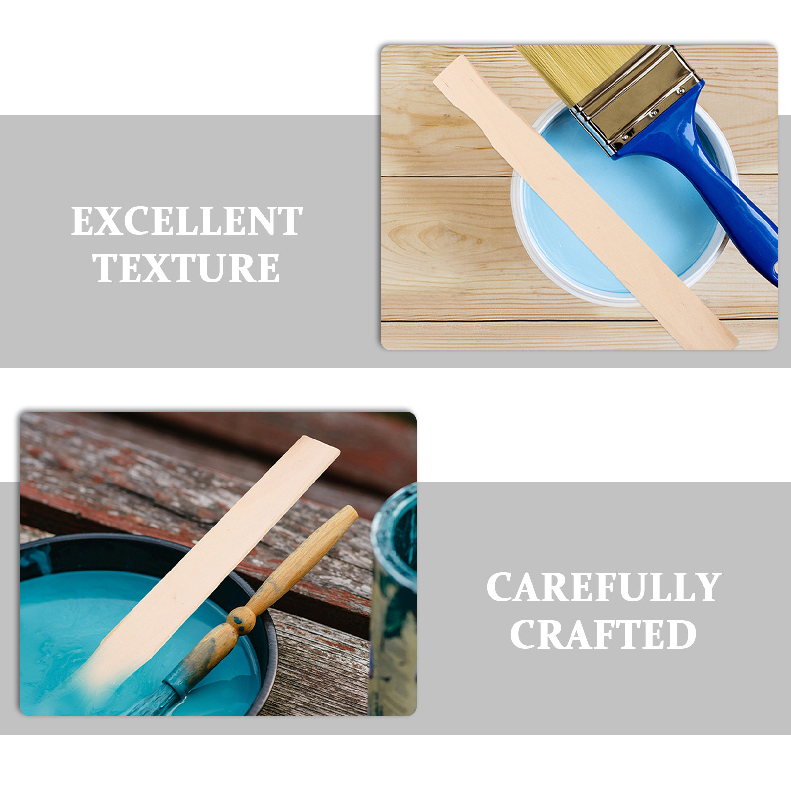 50 pezzi di bastoncini in legn - Craft Tools recensione e prezzo